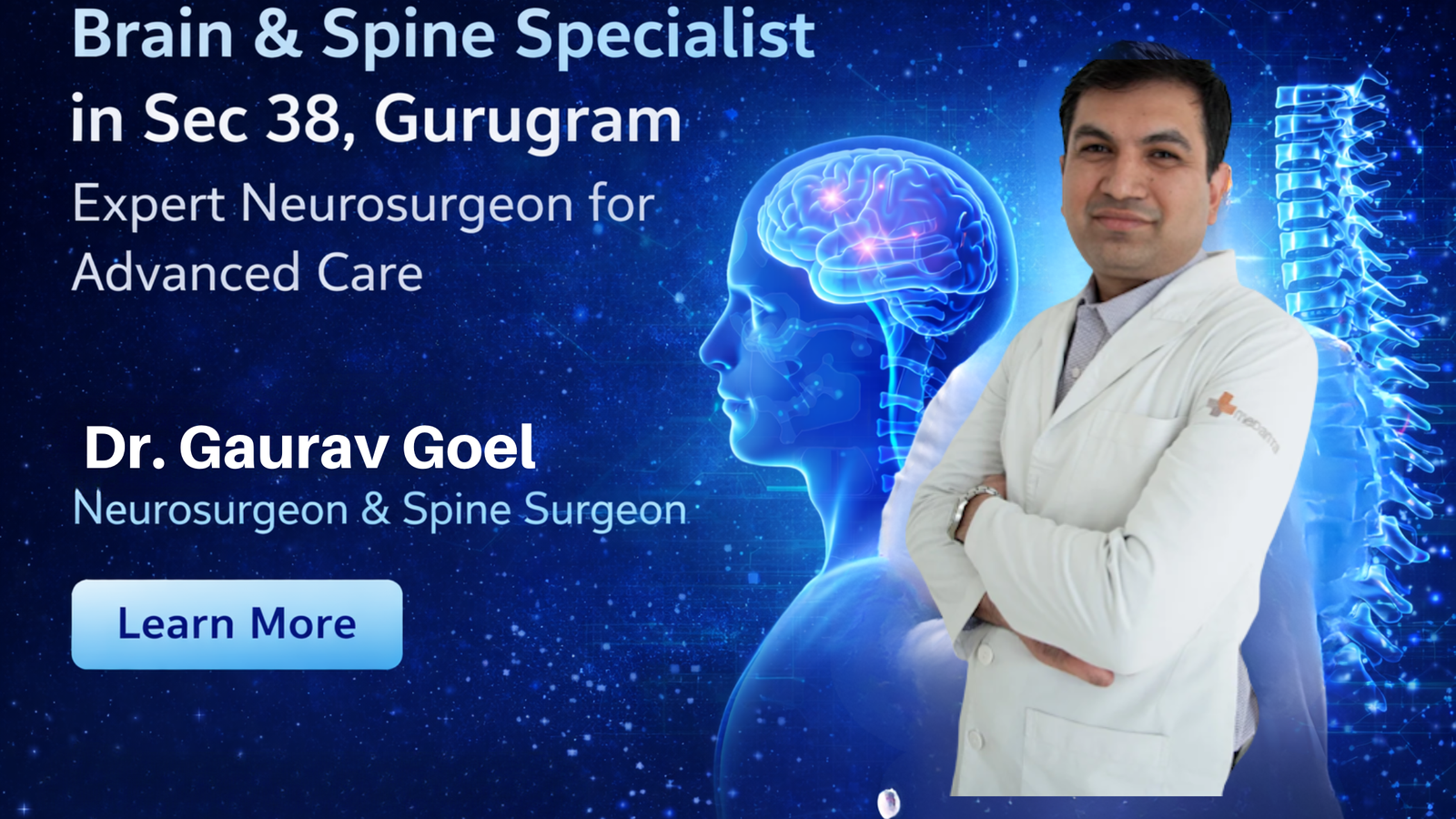 Read more about the article Brain & Spine Specialist in Sec 38 Gurugram – Expert Neuro Care at Medanta Hospitals