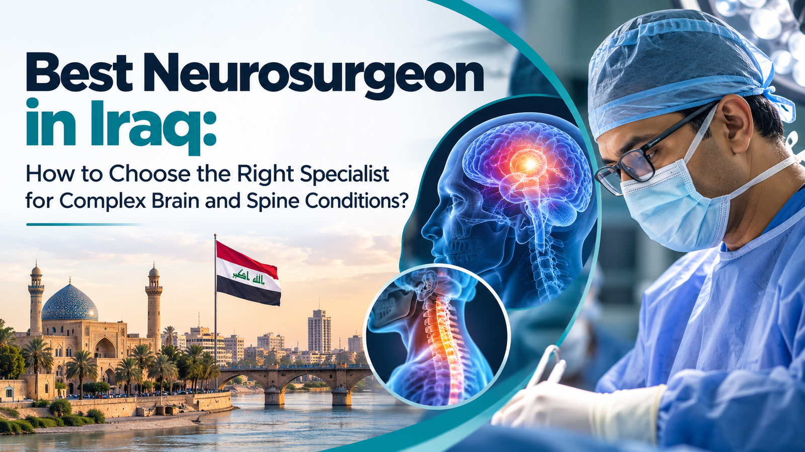 Read more about the article Best Neurosurgeon in Iraq: How to Choose the Right Specialist for Complex Brain and Spine Conditions?